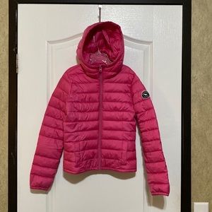 Abercombie kids girls puffer jacket